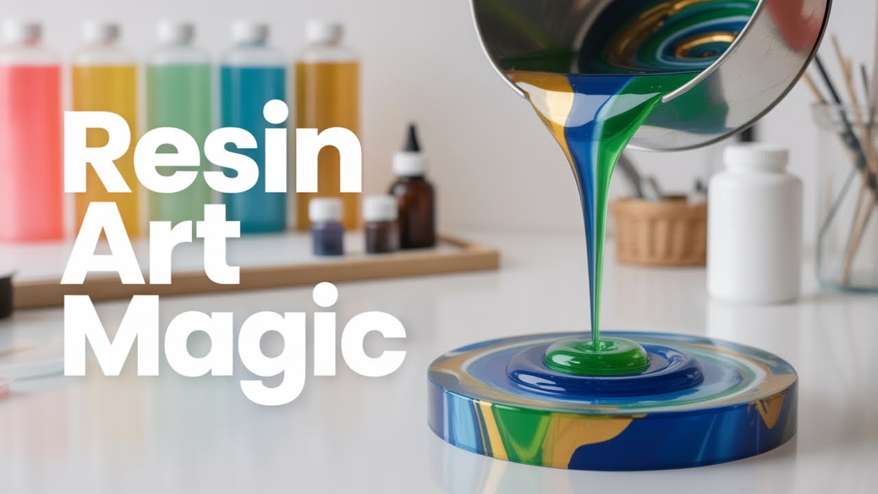 The Unexpected BEAUTY of Polyurethane and Lets Resin Pigment Paste Swirl