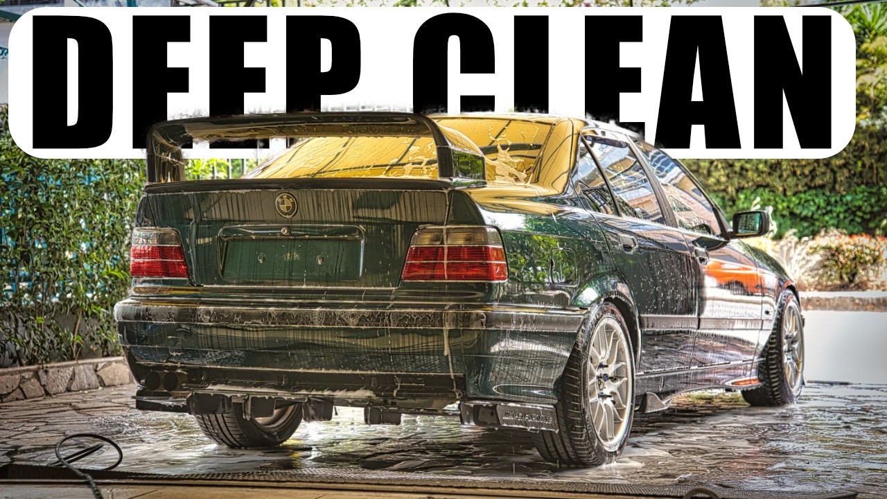 BMW E36 Interior  DEEP CLEAN - Auto Detailing