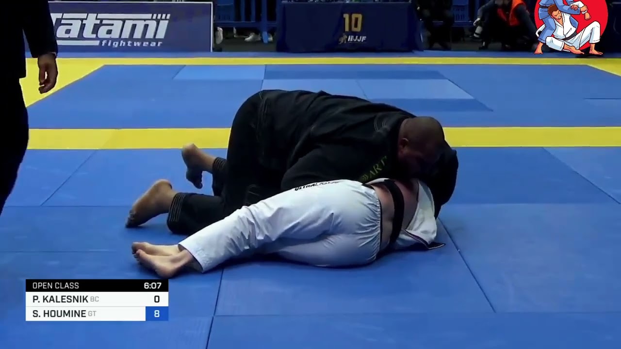 PAVEL KALESNIK vs SEIF-EDDINE HOUMINE 2023 European Jiu-Jitsu IBJJF Championship