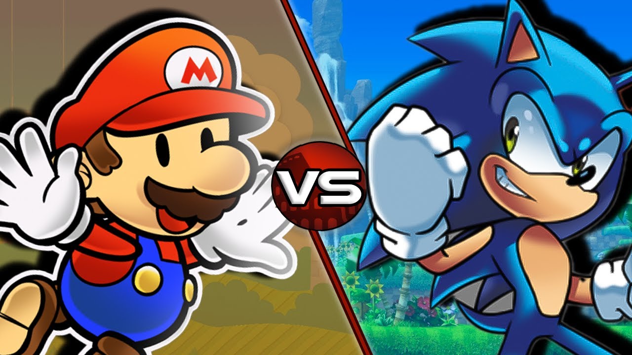 Paper Mario vs Archie Sonic - Who would win? | Crossover Colosseum