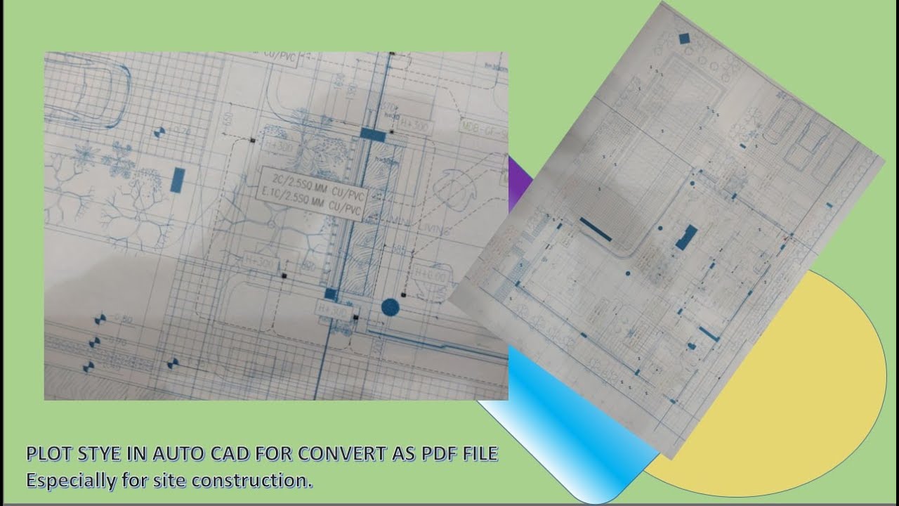 HOW TO MAKE A BEAUTIFUL PLOT STYE IN AUTOCAD