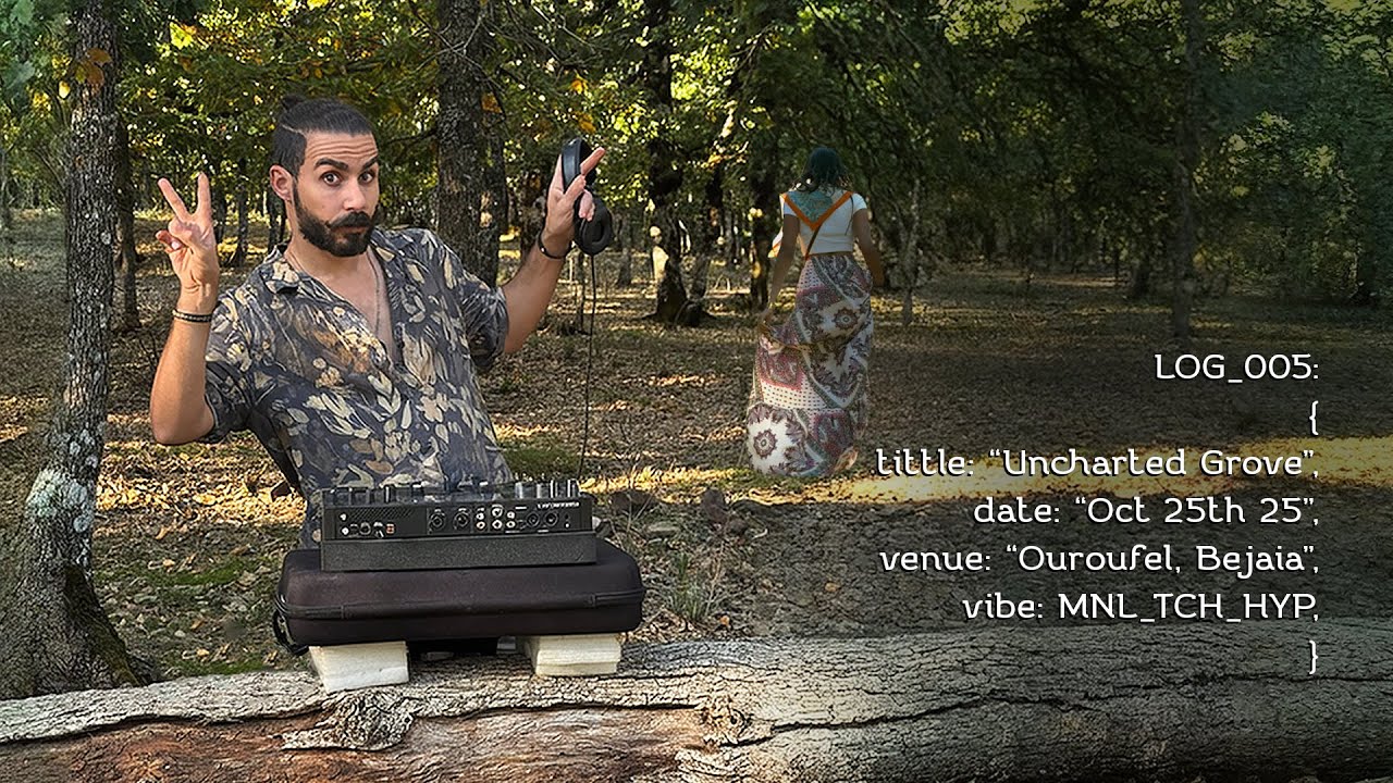 LOG 005: Uncharted Grove 4K - Minimal DJ Set @ Ouroufel, Bejaia