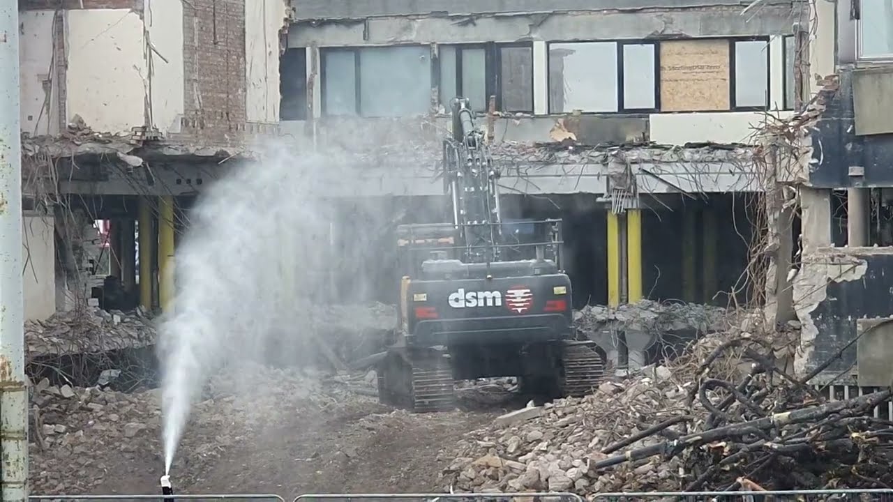 Quick Demolition Update Bonny Street Buildings Progress Blackpool