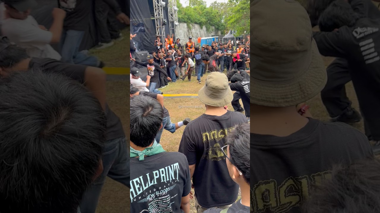 The party was lit 🔥 #moshing #moshpit #mosh #crowd #crowdsurfing #chaos #shorts #twostep #shorts