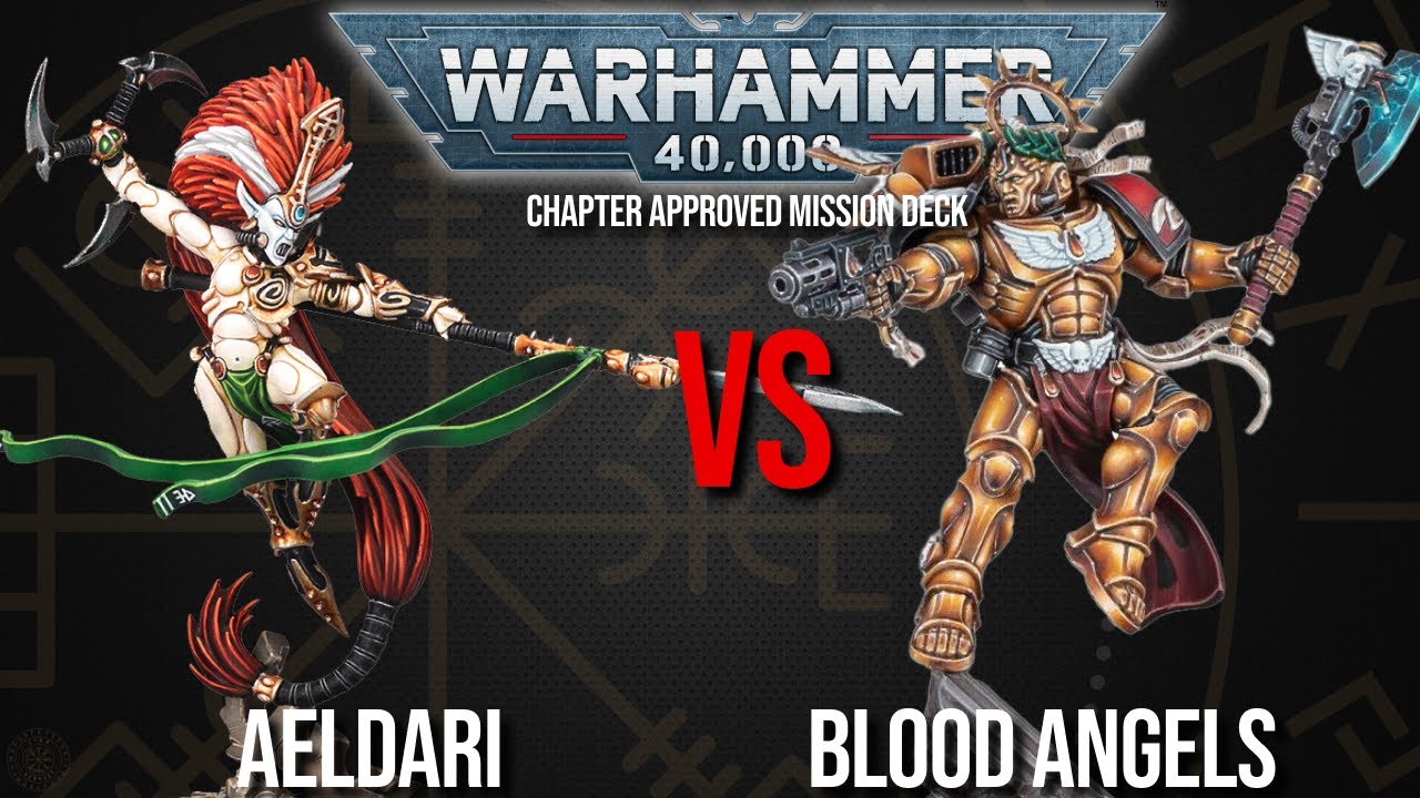 Aeldari Vs Blood Angels - Warhammer 40k 10th Edition
