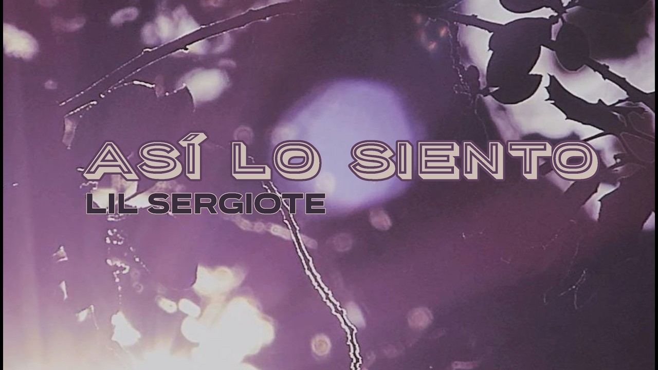 Lil Sergiote - Así lo siento / Riverside Muzik / #pekeñozergiote #riversidemuzik #reggaemusic