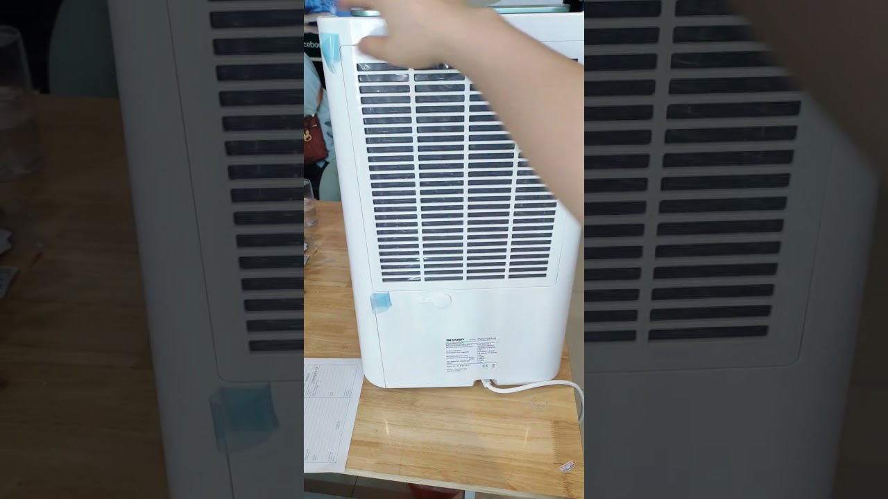 HDSD Máy lọc không khí hút ẩm Sharp E16