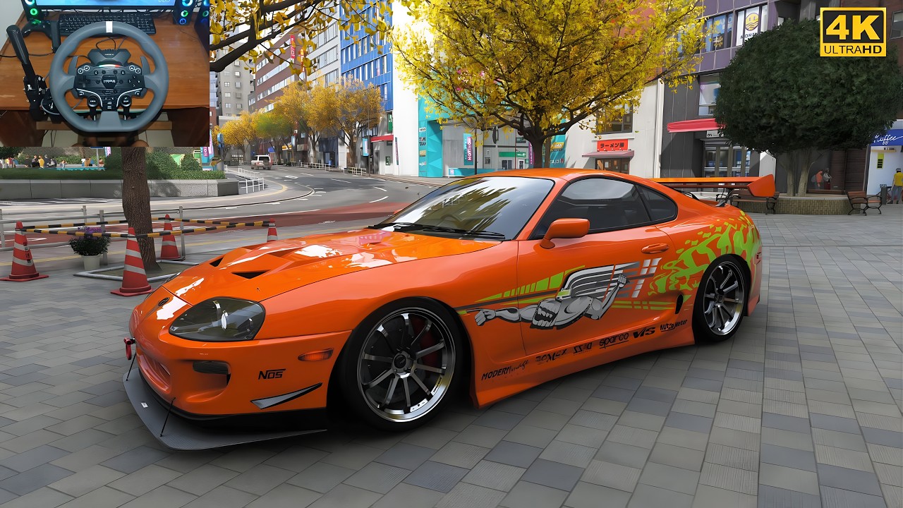1000HP Brian O'Conner Supra in Forza Horizon 6 | Moza R3