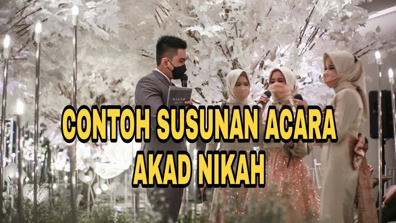 Contoh Susunan Acara dan MC Akad Nikah di Hotel Westin Surabaya