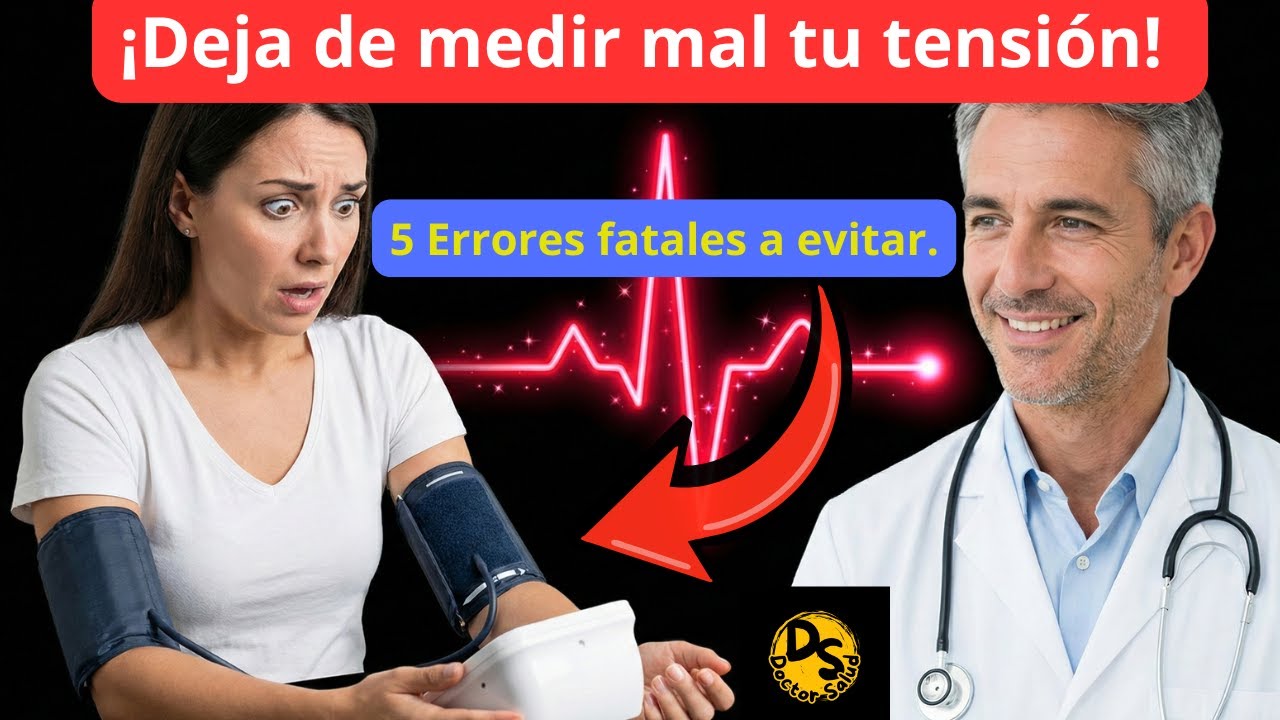 🚨🚨 Deja de Medir Mal tu Tensión Arterial ! : 5 errores fatales a EVITAR