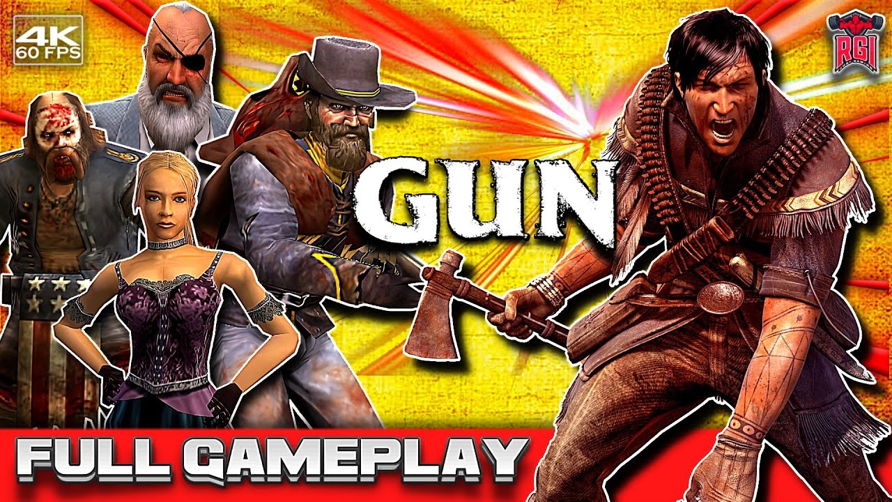 Gun (PC)(2005) Full Gameplay in 4K / 60FPS #RETRO GAMING INDIAN
