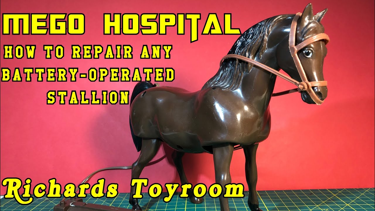 MEGO HOSPITAL: How To Repair Any Mego Battery-Operated Horse
