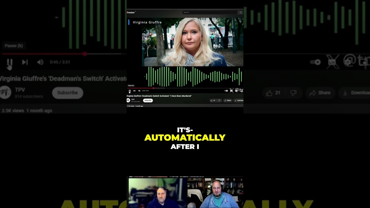 Virginia Giuffre's 'Dead Man Switch': Real or AI Deepfake?!