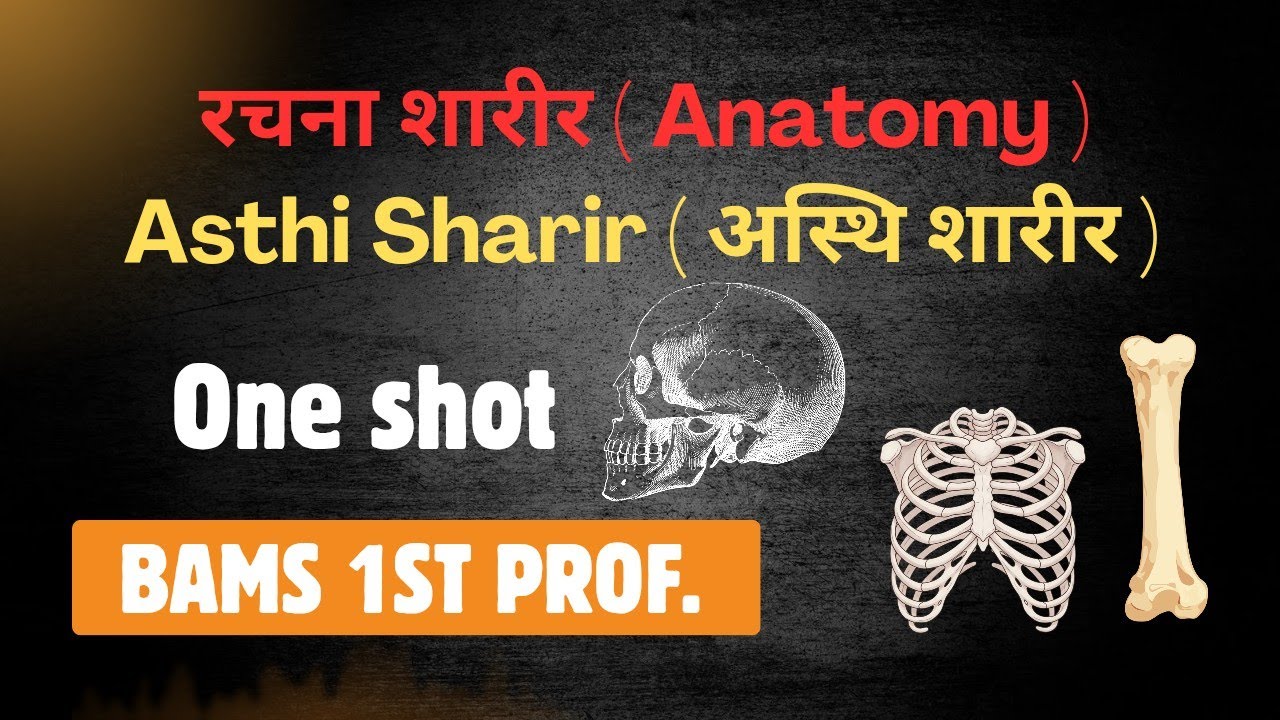 Asthi Sharir ( अस्थि शारीर ) | Chapter 4 | Rachna Sharir | BAMS 1st Prof. | By Dr Jitendra Sharma |
