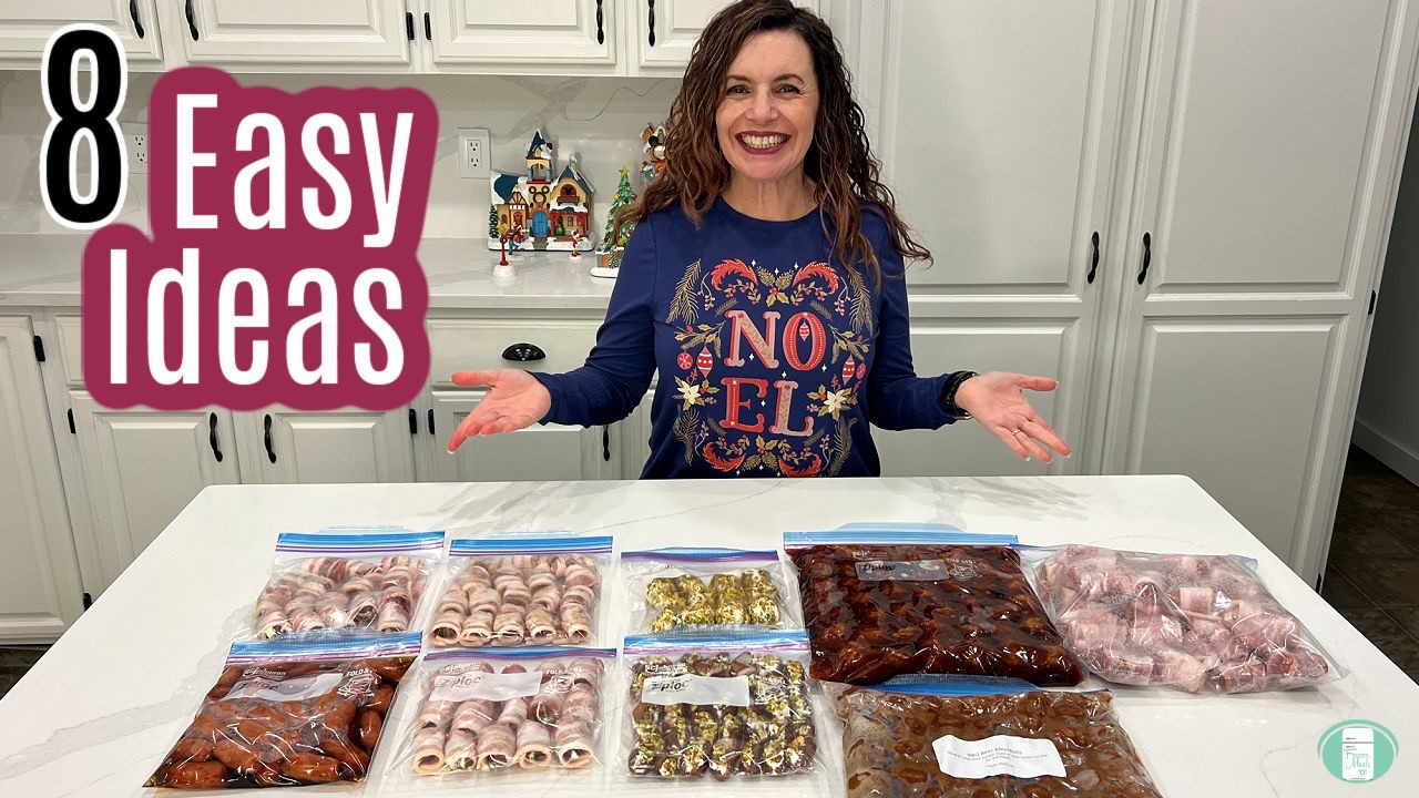 3 Ingredient Appetizers for the Holidays | Make Ahead Appetizers