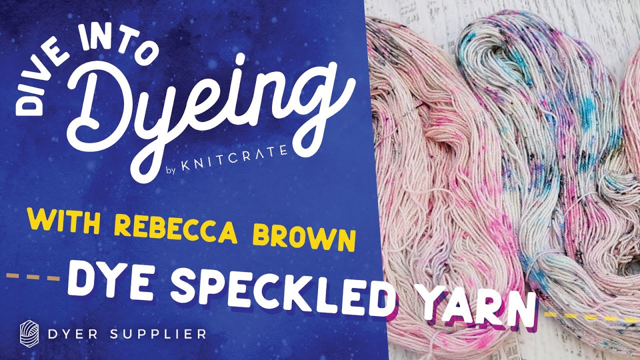 Dye Speckled Yarn