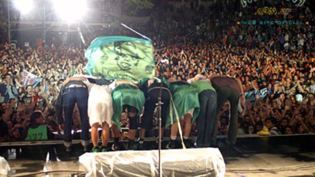 Los Piojos - Vine hasta aqui (en vivo Huracan 2001)