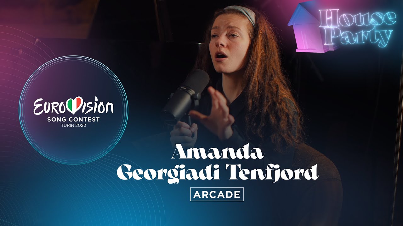 Amanda Georgiadi Tenfjord - Arcade (Duncan Laurence Cover) - Greece 🇬🇷 - Eurovision House Party 2022