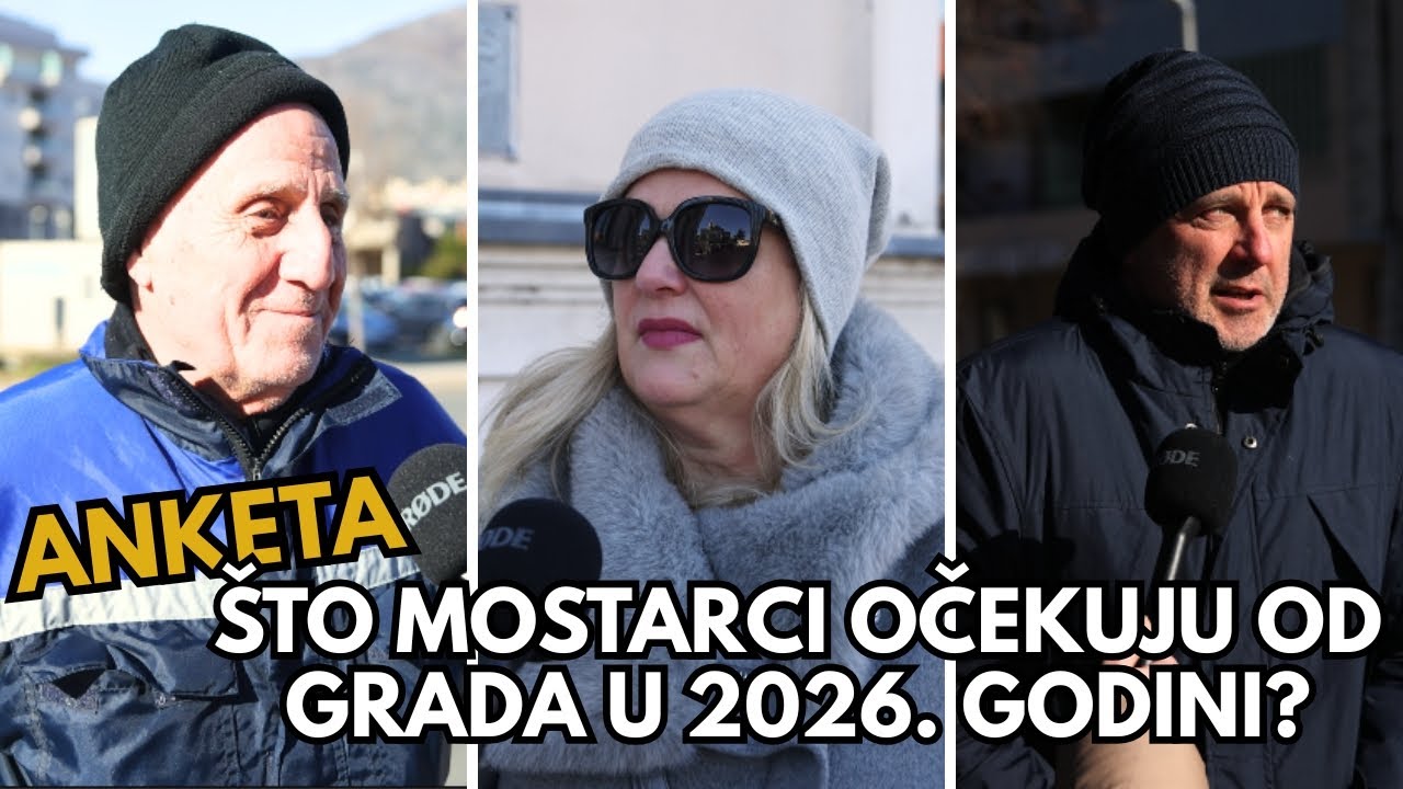 ANKETA | Što Mostarci očekuju od svoga grada u 2026. godini? | Bljesak
