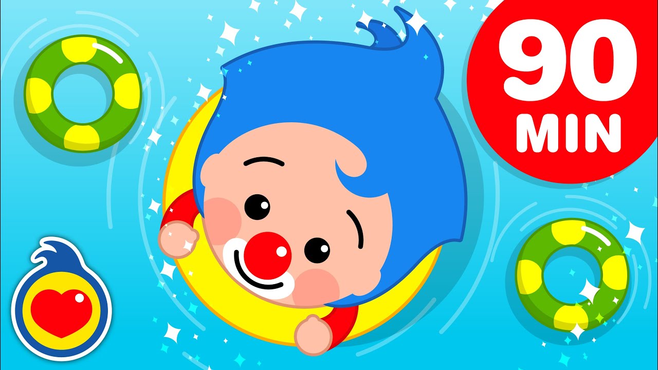 🐥 Plim Plim ♫ CARTOONS for Kids ♫ Full Episodes ♫ Splashing Around (90+ Min)