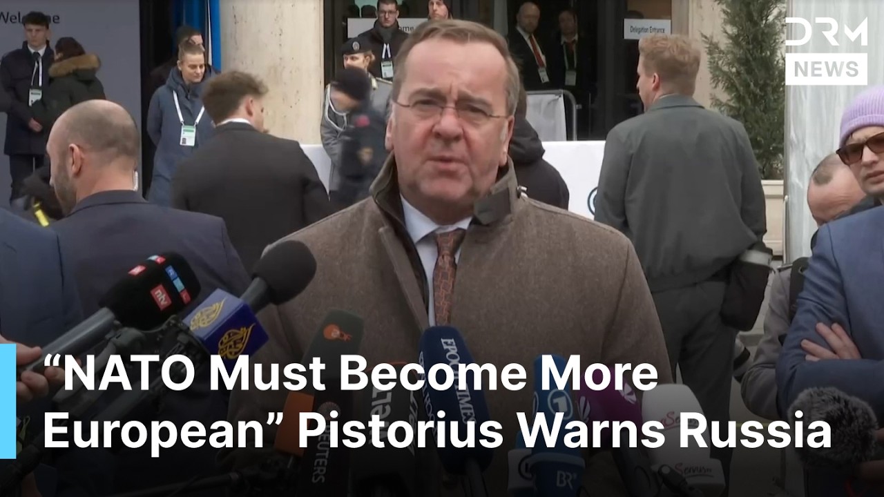 “Nothing but Terror and a War Crime” Germany’s Defense Chief Addresses NATO Stakes Before MSC | AC1B