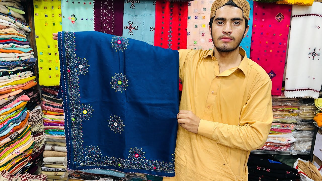 Pashmena shawl hand embroidery #quetta 