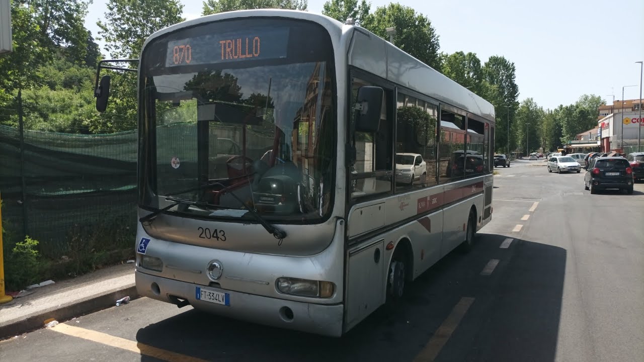 Irisbus Europolis 203E.8.17 | IVECO Tector 4 + ZF | ATAC n°2043