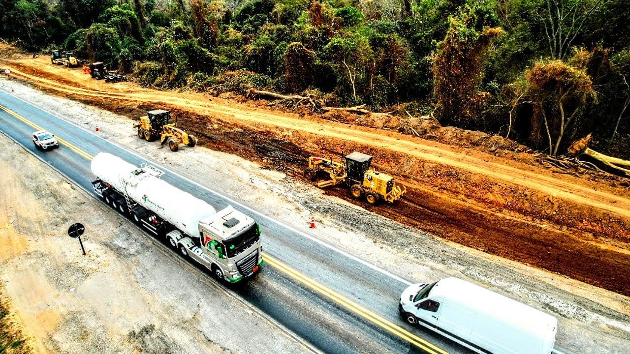 BOA TARDE! OBRAS DUPLICAÇÃO IMIGRANTES / AGRIMAT / GOV.MT / CUIABÁ MT