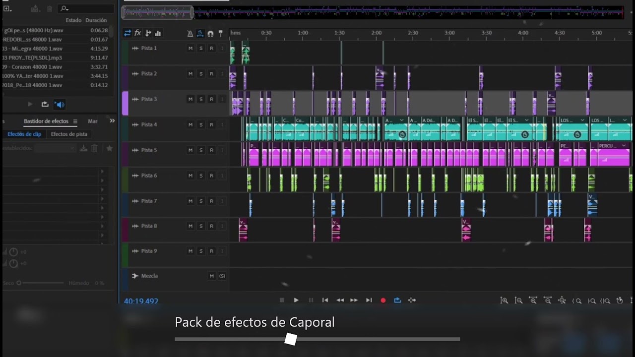 Pack de efectos de Caporal - Parte 1