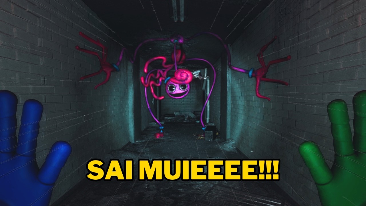 ELA TA ATRÁS DE MIM!!! Poppy Playtime Capitulo 2