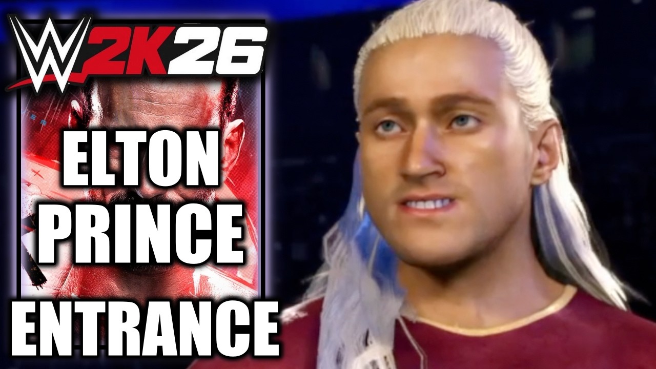WWE 2K26: Кинематографический ролик выхода Элтона Принса
