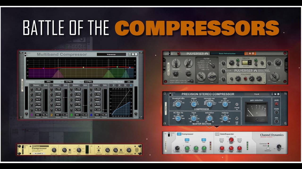 Reason Studio 12  Battle of the Compressors