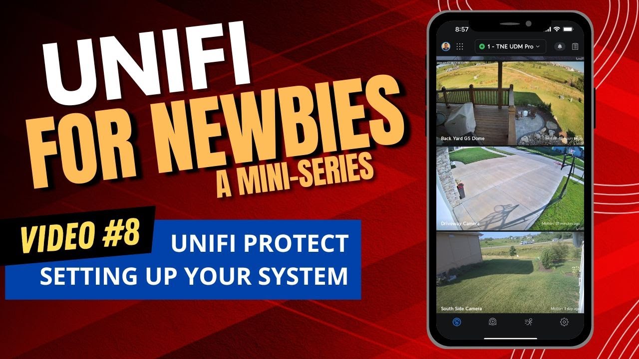 Unifi для новичков — настройка камер Protect