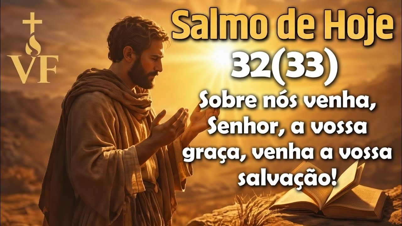Salmo de Hoje (01/03) | “Sobre nós venha, Senhor, a vossa graça” | Sl 32(33)