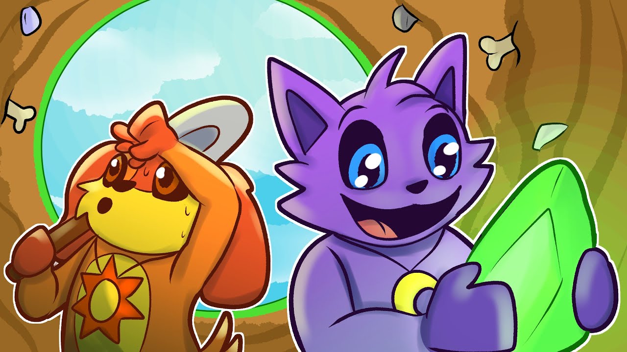 Smiling Critters Dig a Hole to FREEDOM in Roblox!
