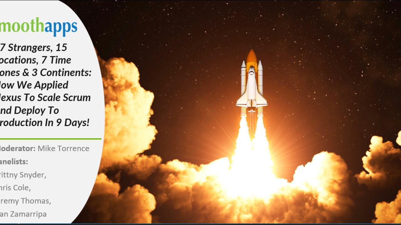 How 17 Strangers in 7 timezones Used Nexus to Scale Scrum and Deploy to Production in 9 days