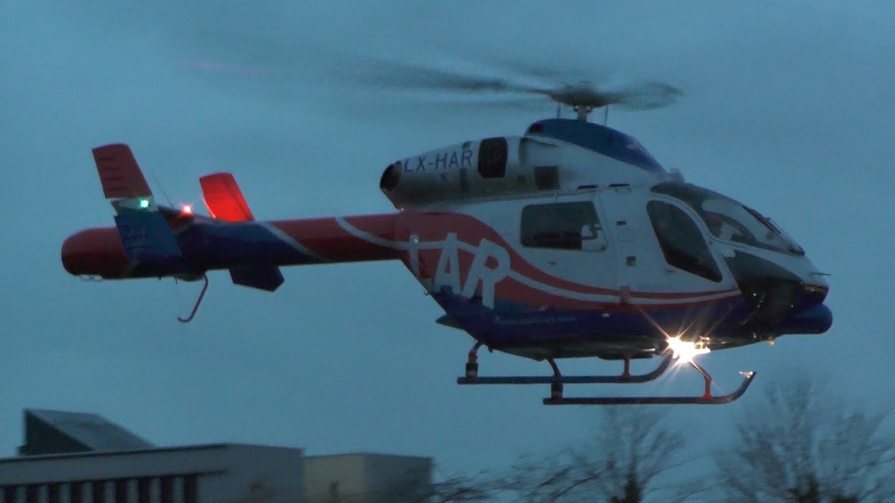 Start Luxemburg Air Rescue 3 Uniklinik Heidelberg