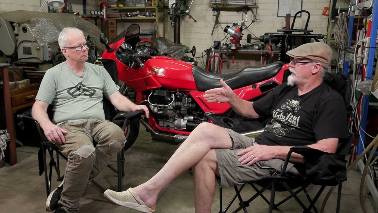 История Moto Guzzi с Кейром Харрексом