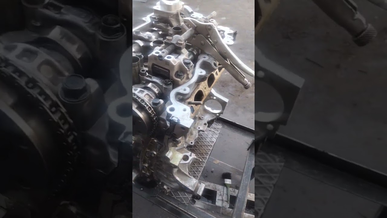 محرك كيا و هيونداي 1600 تيربو بنظام ال CVVD كيا k5 الجزء الثاني 