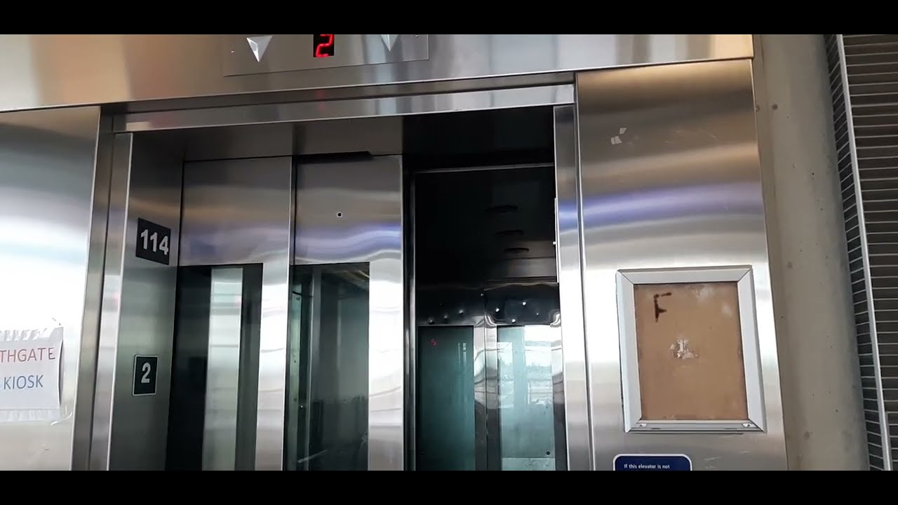 Who turned out the Lights? Another Shifty OTIS (I think) Elevator @ Southgate LRT Station, Edmonton