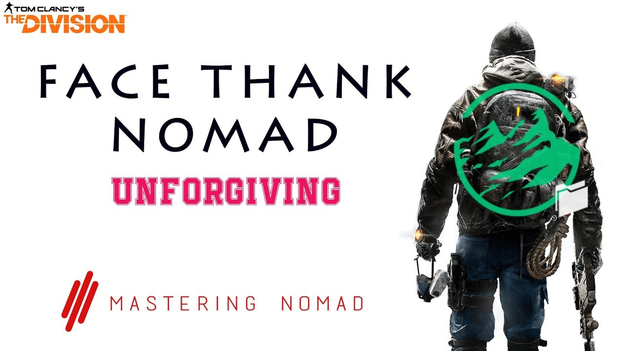 BEST FACE TANK NOMAD BUILD - The Division 1.8.1 /// AIVCEN