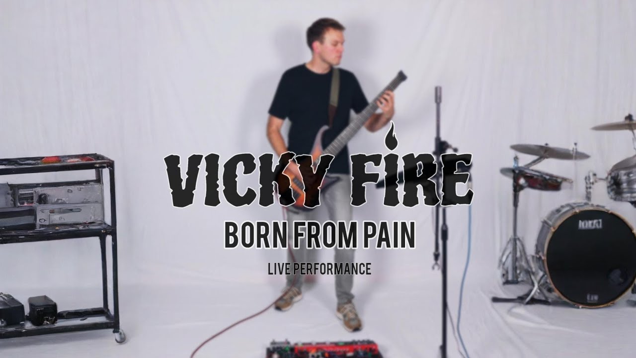 VICKY FIRE - Born From Pain [live performance]
