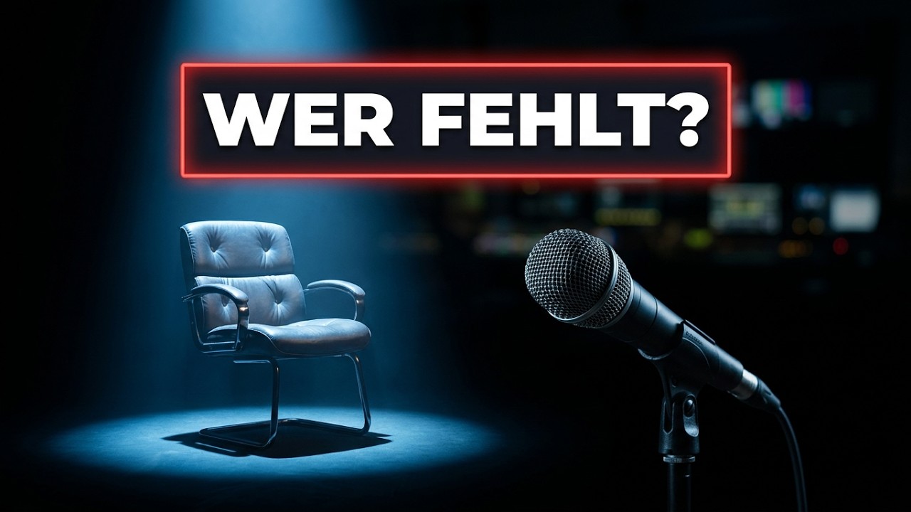 Architektur des Schweigens: Wer in deutschen Talkshows nicht reden darf 🤐📺