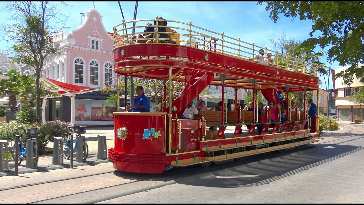 The Oranjestad Streetcar Aruba 4K