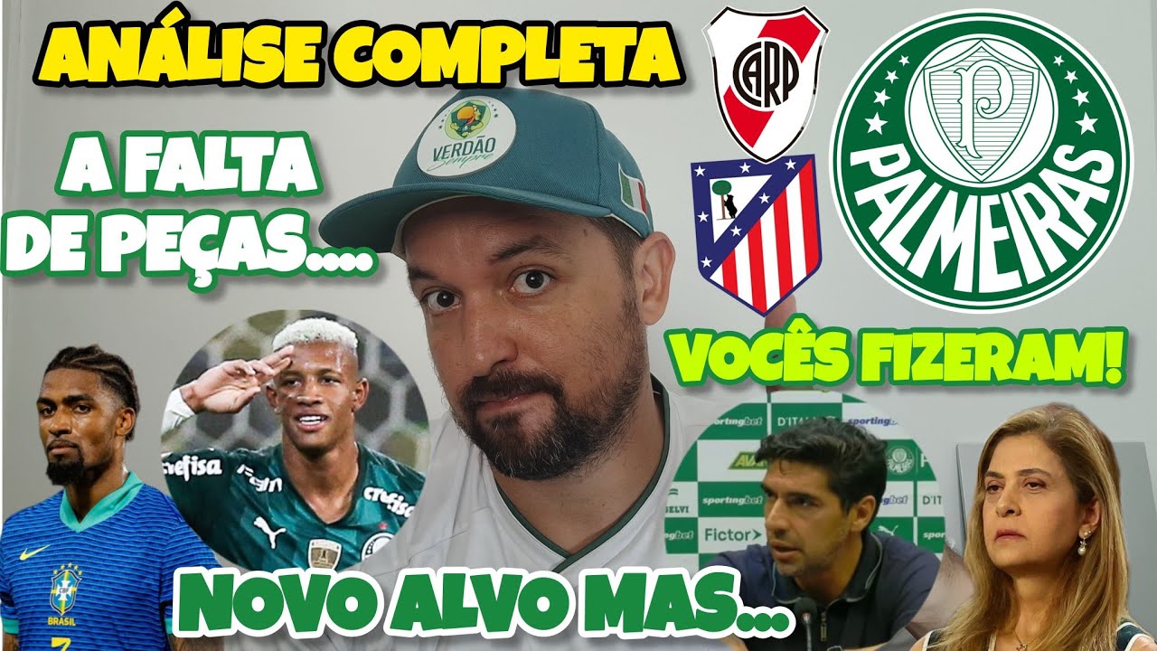 ❗🔥IMPORTANTE! NOVO ALVO MAS? ANÁLISE DAS DECISÕES DE ABEL E DIRETORIA. FALTA UMA PEÇA CLARA NO TIME.
