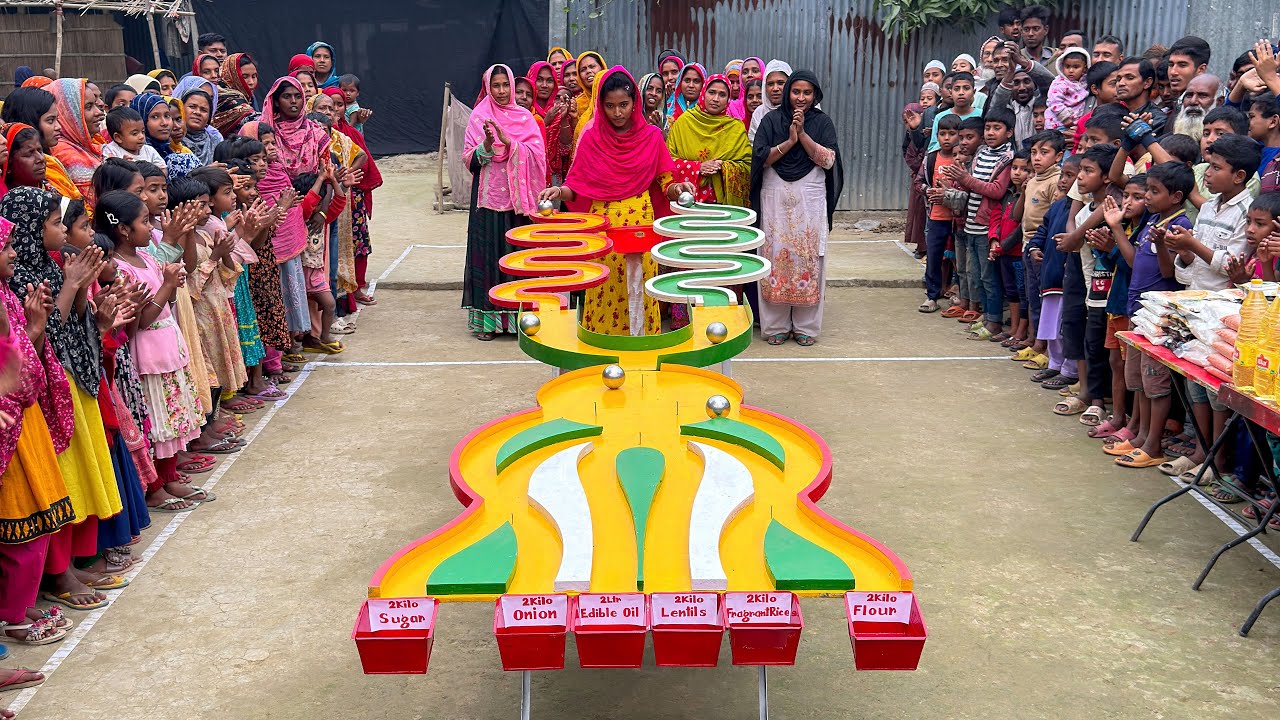 Who wins the best reward ?? Easy & fun game for village women where everyone winning