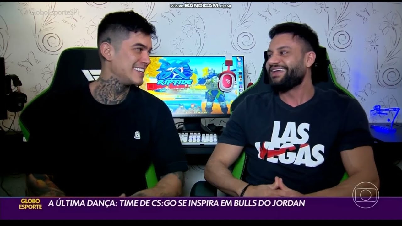FALLEN E LAST DANCE NO GLOBO ESPORTE!
