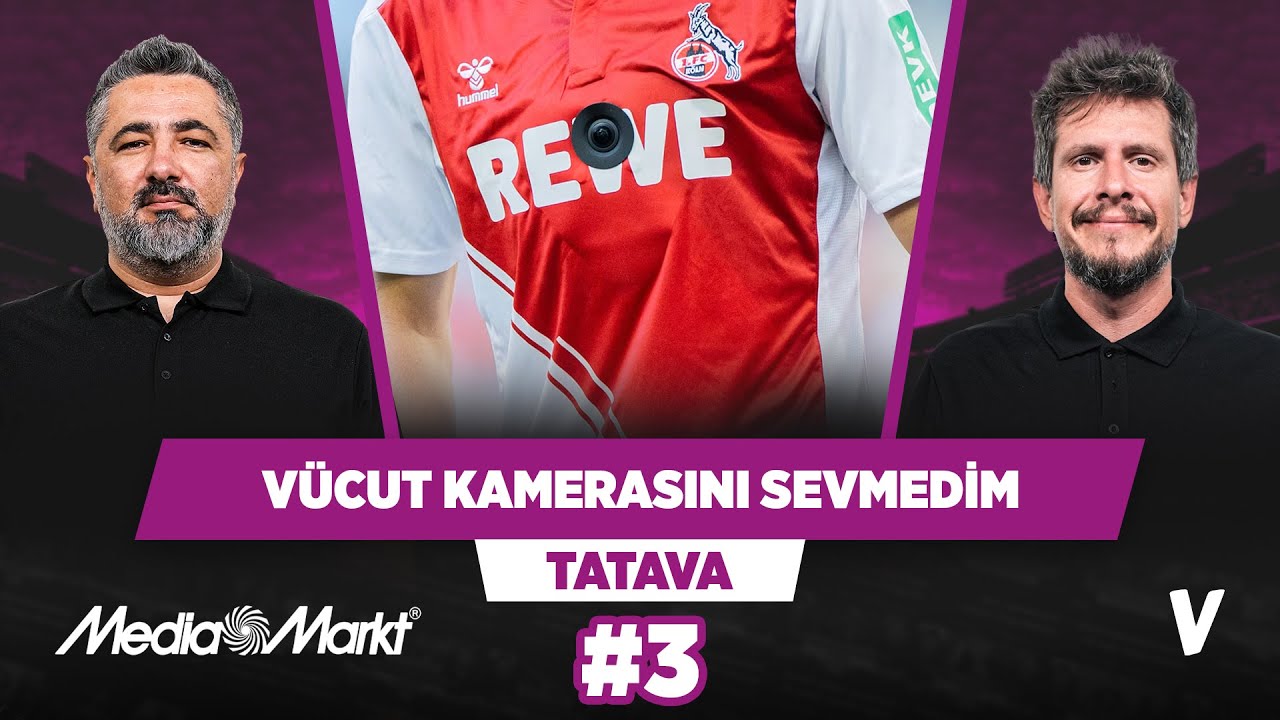 Futbolculara vücut kamerası takmak çok rahatsız edici | Serdar Ali Çelikler, Irmak Kazuk | #3