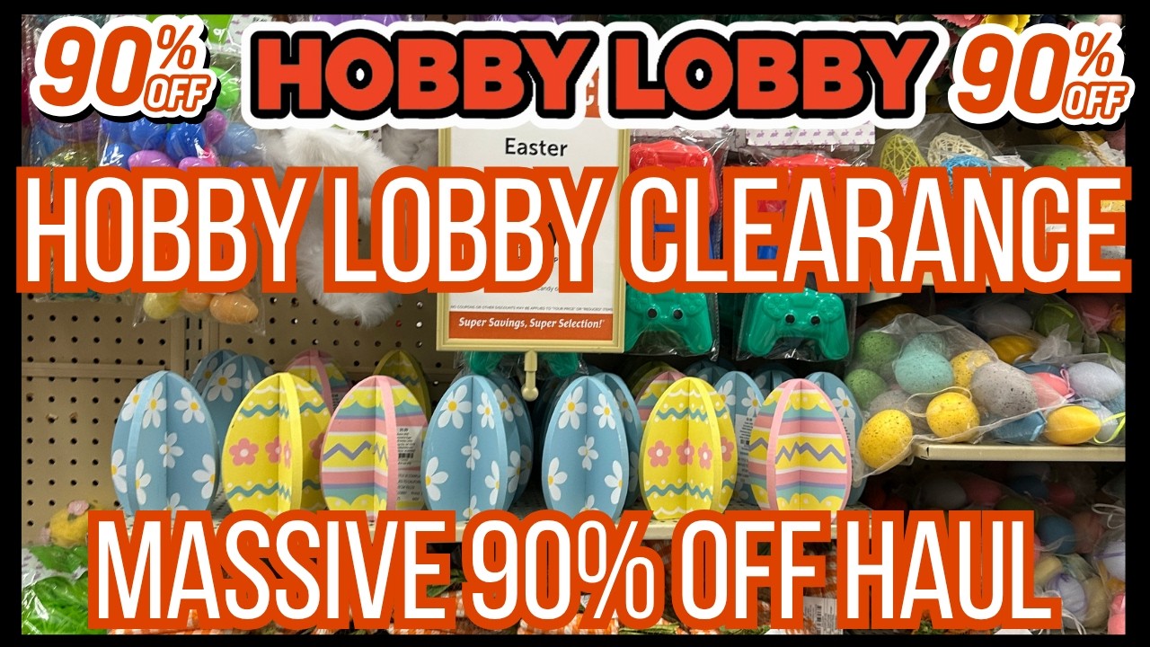 Распродажа в Hobby Lobby со скидкой 90%! 😱 Огромная распродажа со скидкой 90%, вы должны это увид...