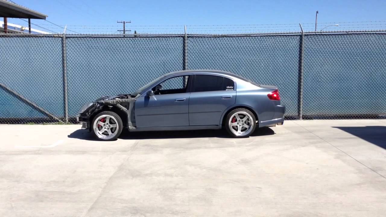 Airlift Performance Infiniti G35 Sedan first startup
